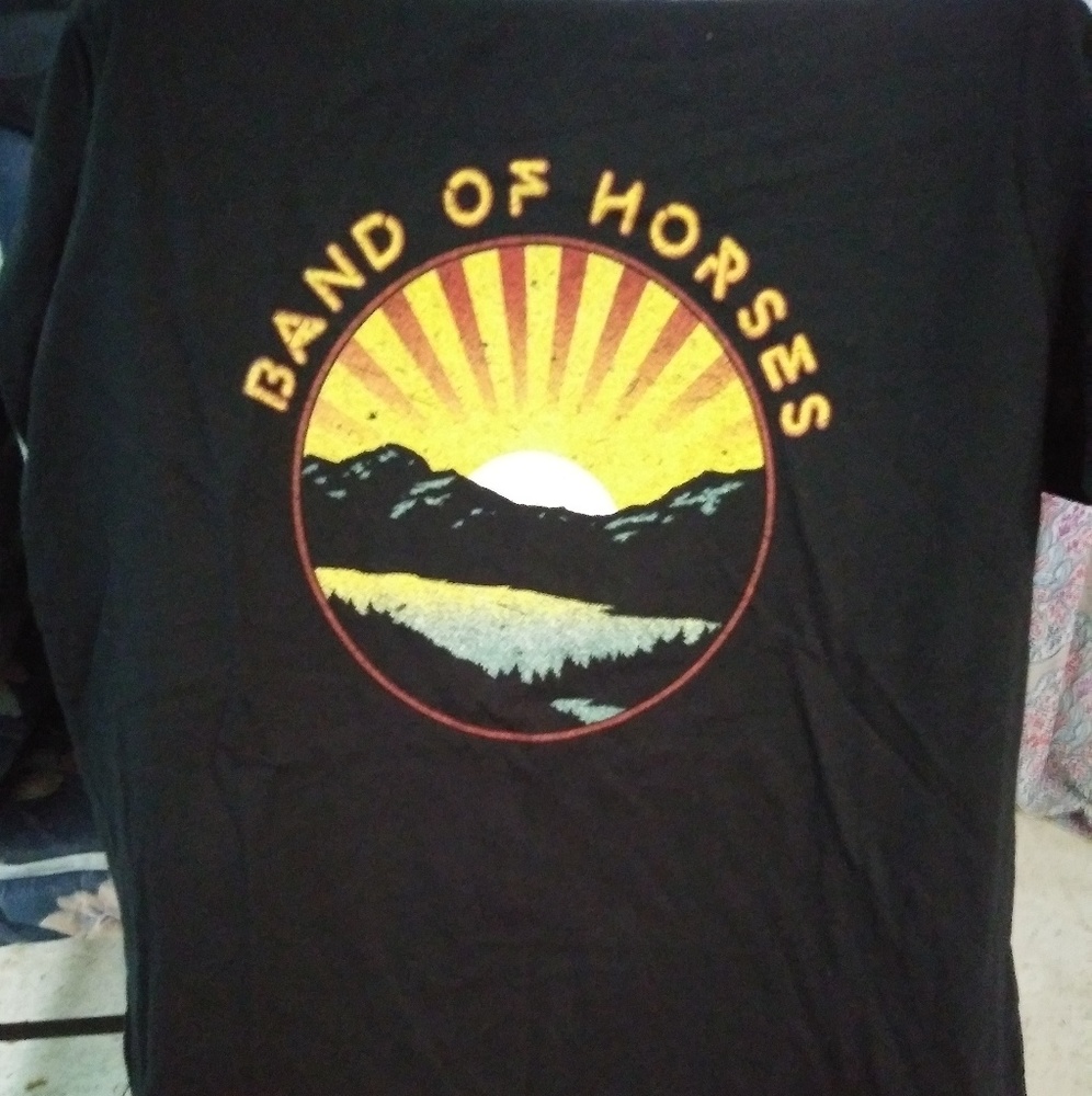Band shirts for band of horses and foo fighters